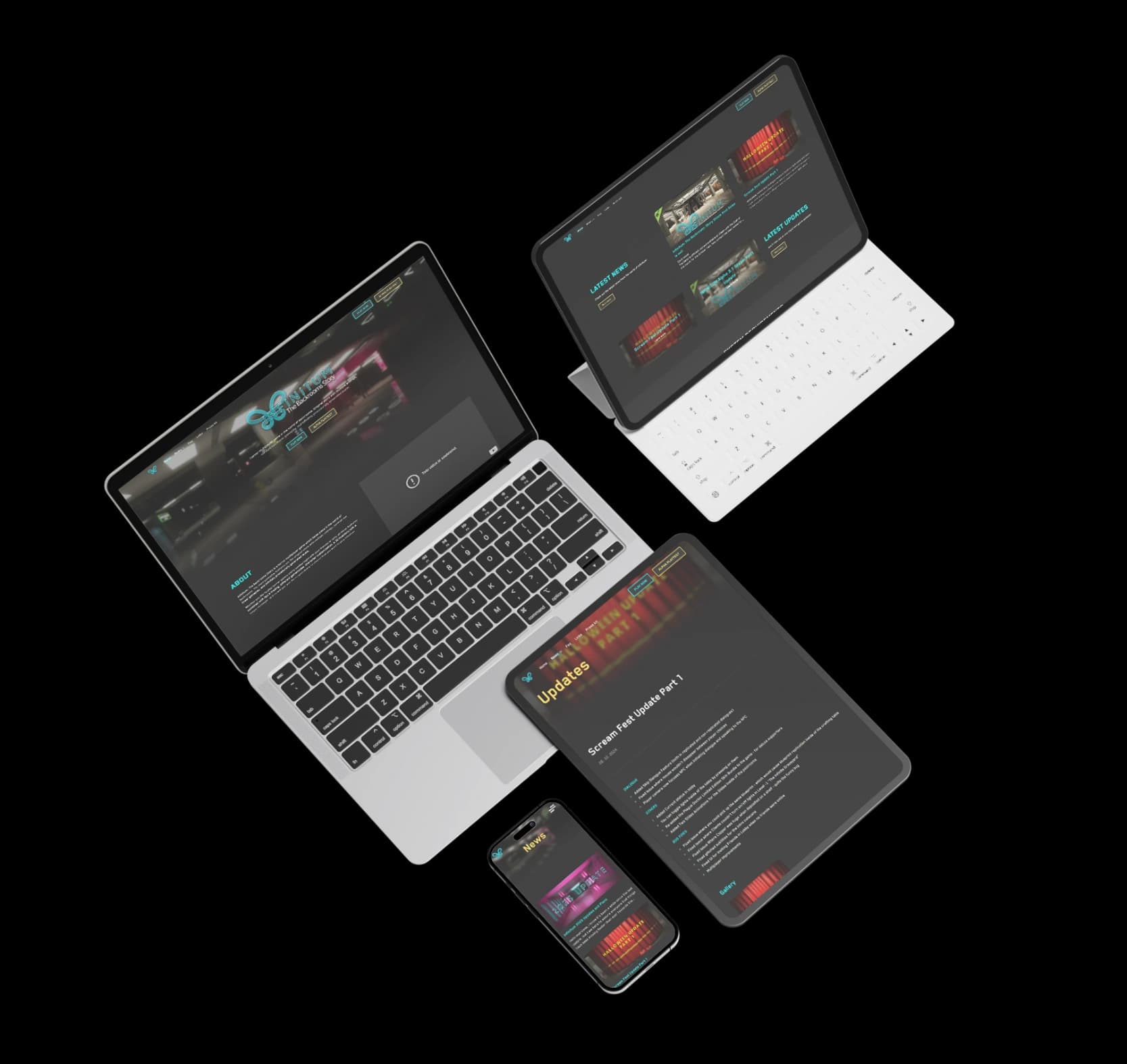 INFINITUM – mockup